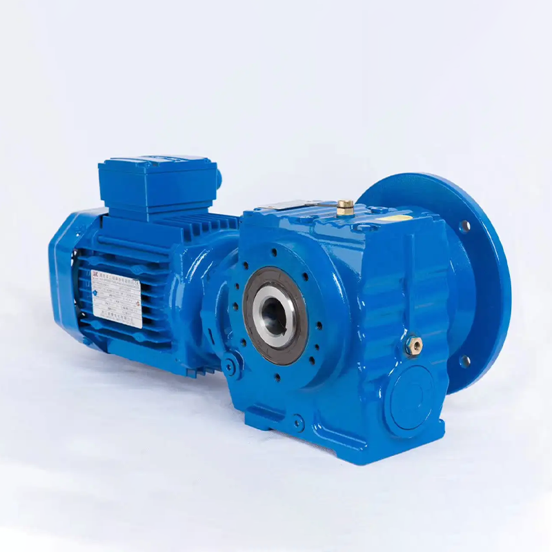 Moteur à vis sans fin hélicoïdal