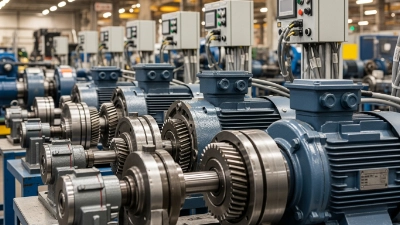 Moteur industriel à engrenages